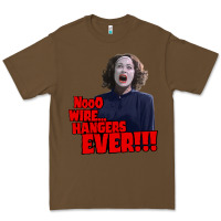Cacao nooo wire hangers.. ever!!! vintage mommie dearest quote print Premium Tee - lanVoArt