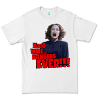 White nooo wire hangers.. ever!!! vintage mommie dearest quote print Premium Tee - lanVoArt