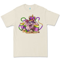Bone Mardi Gras pig Premium Tee - LillyAllenDesigns