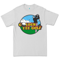 Dove Grey golden tee golf Premium Tee - lanVoArt