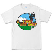 White golden tee golf Premium Tee - lanVoArt