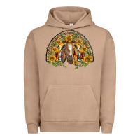 Pigment Burro Western Leopard Sunflower Goat Rainbow Urban Hoodie - BarkalooDesign