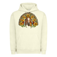 Pigment Pistachio Western Leopard Sunflower Goat Rainbow Urban Hoodie - BarkalooDesign