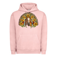 Pigment Salmon Western Leopard Sunflower Goat Rainbow Urban Hoodie - BarkalooDesign