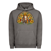 Pigment Tornado Western Leopard Sunflower Goat Rainbow Urban Hoodie - BarkalooDesign