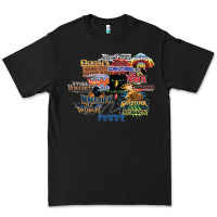 Black cedar point roller coaster  designer Premium Tee - lanVoArt