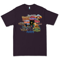 Plum cedar point roller coaster  designer Premium Tee - lanVoArt