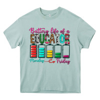 Arona Battery Life Of A Educator Heavy Core Tee - BundleAndBundleShop