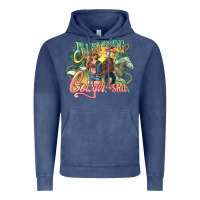 Busy Doing Cowgirl Shit Vintage Hoodie | Teevron
