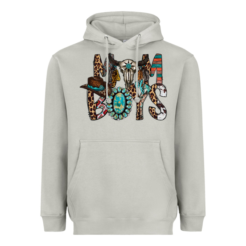 Mom Of Boys Heavyweight Hoodie by RacoonDesign | Teevron