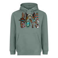 Sage mom of boys Heavyweight Hoodie - RacoonDesign