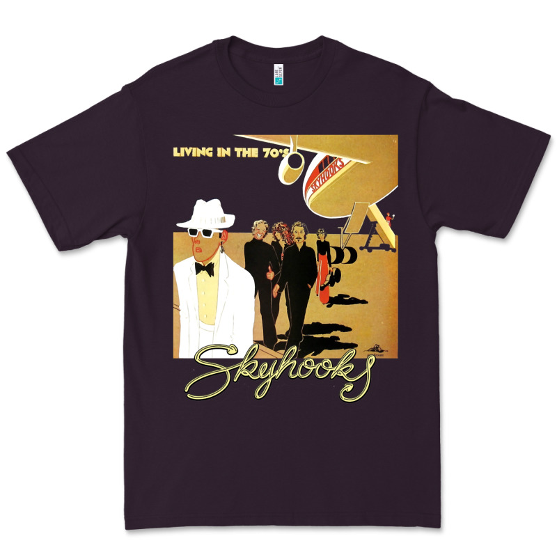 Ausrock 08 Skyhooks Vintage Living In The 70's Premium Tee by lanVoArt | Teevron