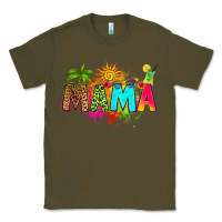 Army Green summer mama Classic Tee - RanaPortraitStore