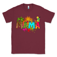 Burgundy summer mama Classic Tee - RanaPortraitStore