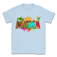 Dusty Blue summer mama Classic Tee - RanaPortraitStore