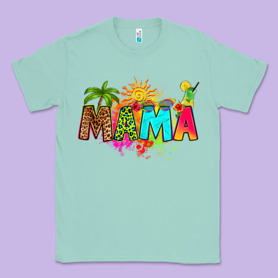 Summer Mama Classic Tee Designed By Ranaportraitstore