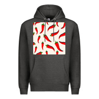 Charcoal Heather mexico seamless pattern Premium Hoodie - FaDigitalArtStudio
