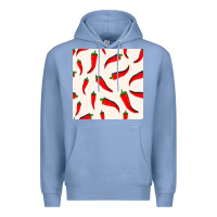 Colony Blue mexico seamless pattern Premium Hoodie - FaDigitalArtStudio