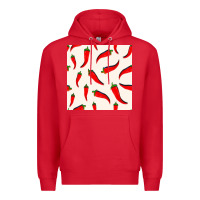 Red mexico seamless pattern Premium Hoodie - FaDigitalArtStudio