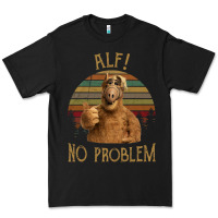 Black alf alien no problem vintage Premium Tee - lanVoArt