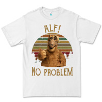 White alf alien no problem vintage Premium Tee - lanVoArt