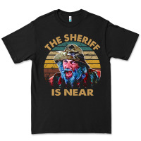 Black the sheriff is near blazing art saddles do it vintage gift for fans Premium Tee - lanVoArt