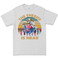 Dove Grey the sheriff is near blazing art saddles do it vintage gift for fans Premium Tee - lanVoArt