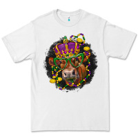 White Mardi Gras red Angus Premium Tee - LillyAllenDesigns