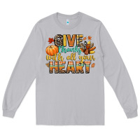 Moon Dust give thanks with all your heart Long Sleeve Tee - CowGirlArtShop