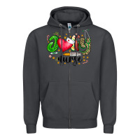 Smoke Jolly Nurse Black Zipper Hoodie - CowhideDigitalArt