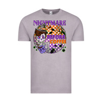 Nightmare Before The Coffee Halloween Vintage Tee | Teevron
