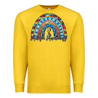 Lemon autism awareness rainbow Premium Sweatshirt - RacoonDesign