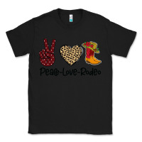 Black Peace Love Rodeo Classic Tee - Bettercallsaul