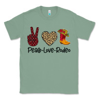Sage Peace Love Rodeo Classic Tee - Bettercallsaul