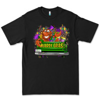 Black Mardi Gras truck Premium Tee - LillyAllenDesigns