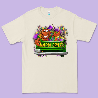 Mardi Gras Truck Premium Tee Designed By Lillyallendesigns