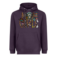 Plum mom of girls Heavyweight Hoodie - RacoonDesign