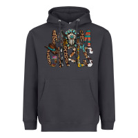 Smoke mom of girls Heavyweight Hoodie - RacoonDesign