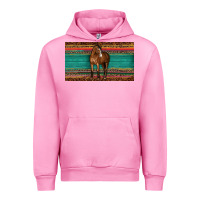 Fuchsia Pink western horse serape tooled leather leopard  sippy cup Urban Hoodie - BarkalooDesign