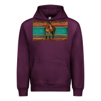 Mauve Wine western horse serape tooled leather leopard  sippy cup Urban Hoodie - BarkalooDesign