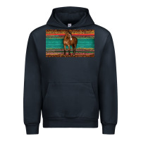 Navy western horse serape tooled leather leopard  sippy cup Urban Hoodie - BarkalooDesign