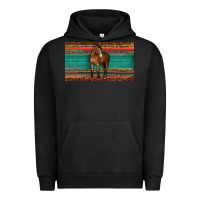 Pigment Black western horse serape tooled leather leopard  sippy cup Urban Hoodie - BarkalooDesign