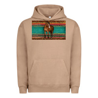 Pigment Burro western horse serape tooled leather leopard  sippy cup Urban Hoodie - BarkalooDesign