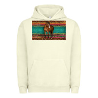 Western Horse Serape Tooled Leather Leopard  Sippy Cup Urban Hoodie | Teevron