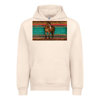 Sandshell western horse serape tooled leather leopard  sippy cup Urban Hoodie - BarkalooDesign