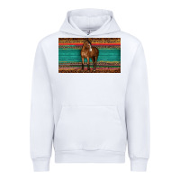 White western horse serape tooled leather leopard  sippy cup Urban Hoodie - BarkalooDesign
