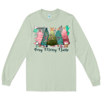 Verry Merry Nurse Long Sleeve Tee | Teevron