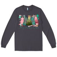 Smoke verry merry nurse Long Sleeve Tee - CowGirlArtShop