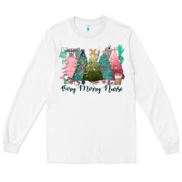 White verry merry nurse Long Sleeve Tee - CowGirlArtShop