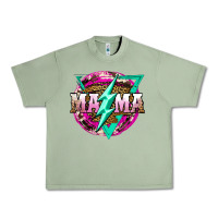 Oil Green mama life and thunderbolt Urban Heavy Tee - JahusDesignShop